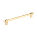 Richelieu 8715 Modern Metal Pull - Gold / Brushed Brass / 6’’ - Cabinet Pull