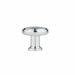 Richelieu 8726 cabinet knob in chrome side view