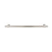 Richelieu 8747 modern metal pull in brushed nickel finish profile view