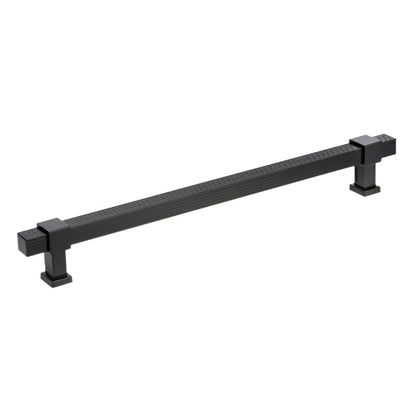 Richelieu 8747 Modern Metal Appliance Pull - Matte Black / 15’’ - Appliance Pull