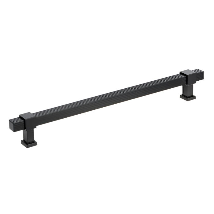 Richelieu 8747 Modern Metal Appliance Pull - Matte Black / 15’’ - Appliance Pull