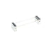 Richelieu 8778 acrylic cabinet pull close angled view
