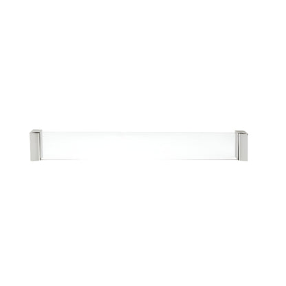 Richelieu 8778 acrylic cabinet pull side profile view