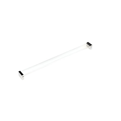 Richelieu 8778 acrylic cabinet pull top angled view