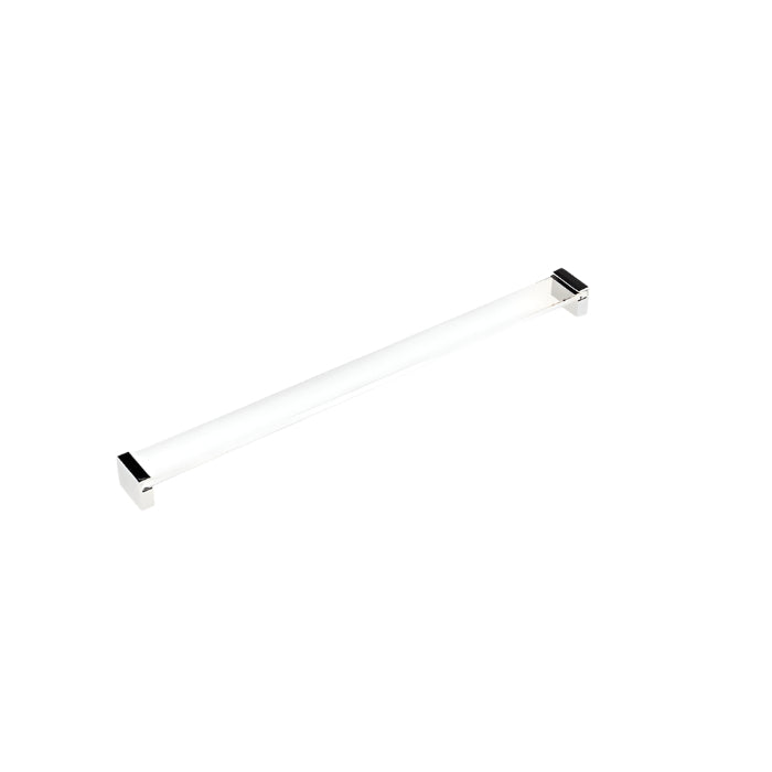 Richelieu 8778 acrylic cabinet pull top angled view