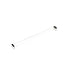 Richelieu 8778 acrylic cabinet pull top angled view