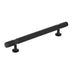Richelieu 8997 Modern Metal Pull - Black / 7’’ - Cabinet Pull