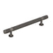 Richelieu 8997 Modern Metal Pull - Black / Brushed Nickel / 7’’ - Cabinet Pull