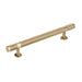 Richelieu 8997 Modern Metal Pull - Polished Gold / 7’’ - Cabinet Pull