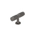Richelieu 8997 Modern Metal Knob - Black / Brushed Nickel - Cabinet Knob