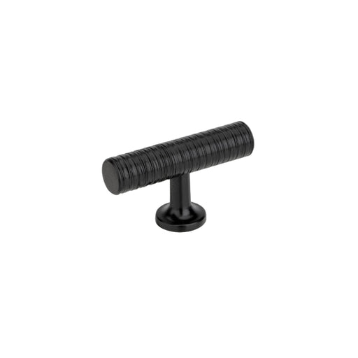 Richelieu 9208 Modern Metal Knob - Black - Cabinet Knob
