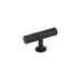 Richelieu 9208 Modern Metal Knob - Black - Cabinet Knob