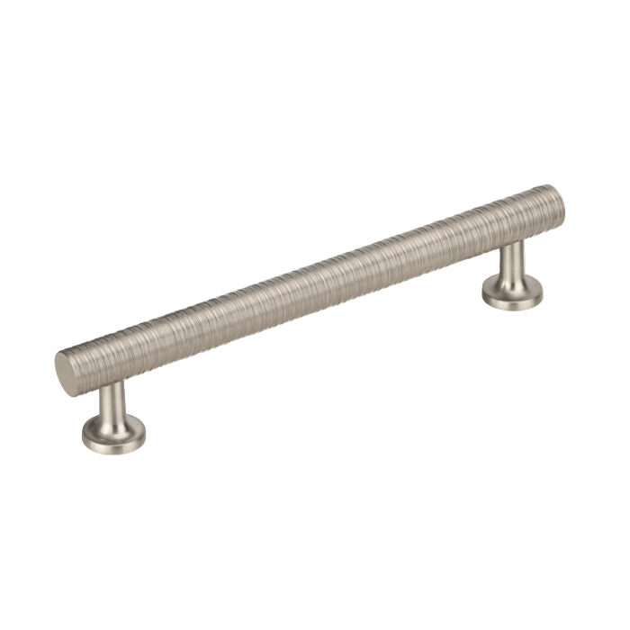 Richelieu 9208 Modern Metal Pull - Brushed Nickel / 6’’ - Cabinet Pull