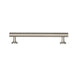Richelieu 9208 spiral cabinet pull in brushed nickel front view