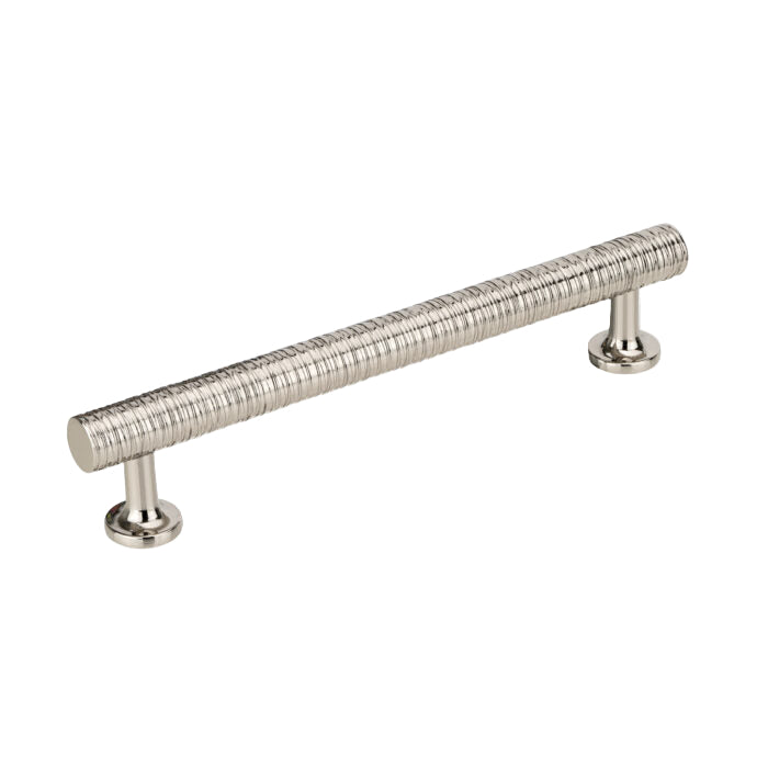Richelieu 9208 Modern Metal Pull - Polished Nickel / 6’’ - Cabinet Pull