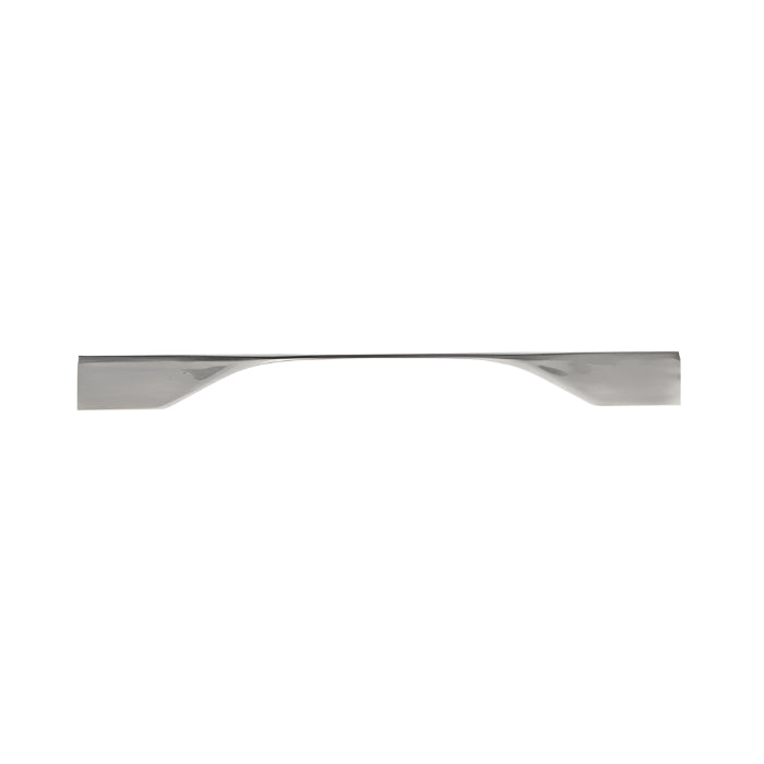 Richelieu 9253 modern metal pull in brushed nickel front view