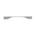 Richelieu 9253 modern metal pull in brushed nickel front view