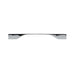 Richelieu 9253 modern metal pull set of 2 in chrome front view