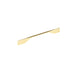 Richelieu 9253 Modern Metal Pull - Brushed Gold / 7’’ - Cabinet Pull