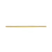Richelieu 9253 modern metal pull in brushed gold flat view