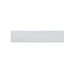 Richelieu 9898 aluminum edge pull in aluminum front view