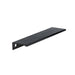 Richelieu 9898 Modern Aluminum Edge Pull - Brushed Black / 1’’ - Edge Pull