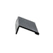 Richelieu 9898 aluminum edge pull in brushed black side profile view