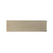 Richelieu 9898 aluminum edge pull in brushed champagne bronze front view