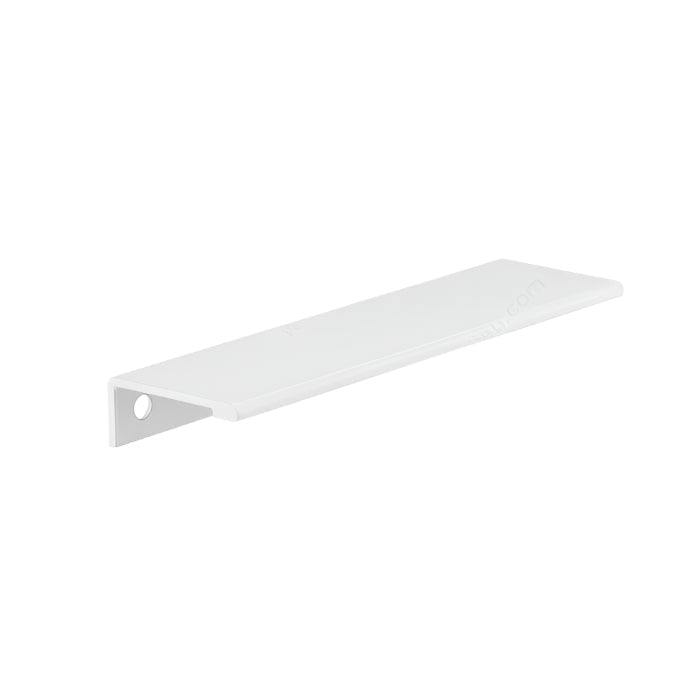 Richelieu 9898 Modern Aluminum Edge Pull - White / 1’’ - Edge Pull