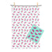 watermelon dishcloth and kitchen towel set hanging display
