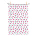 watermelon patterned kitchen towel hanging full view