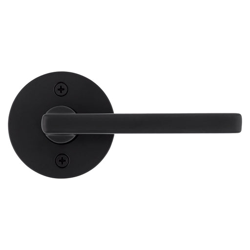 Weiser Halifax Dummy Door Lever Round Matte Black Modern Closet Door Handle