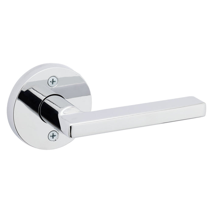Weiser Halifax Dummy Door Lever Round Polished Chrome Modern Closet Door Handle