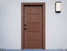 Weiser Halifax square passage lever modern wood interior door hardware