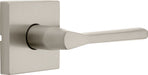 Weiser Lisbon Passage Door Lever Square Satin Nickel Hall Closet Door Handle