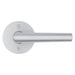 Weiser Milan round inactive door lever polished chrome contemporary hardware
