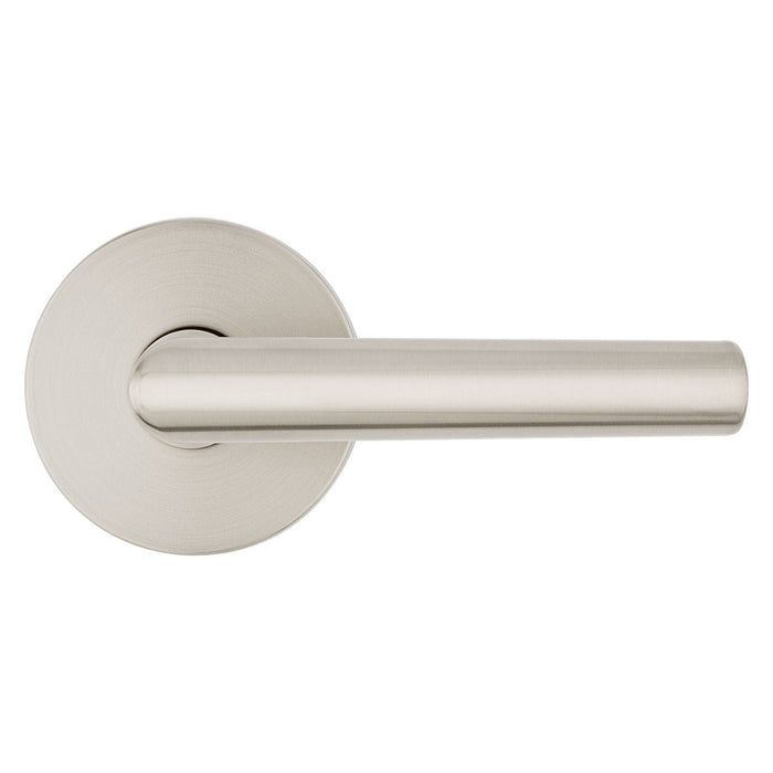 Weiser Milan satin nickel round door lever modern interior hardware