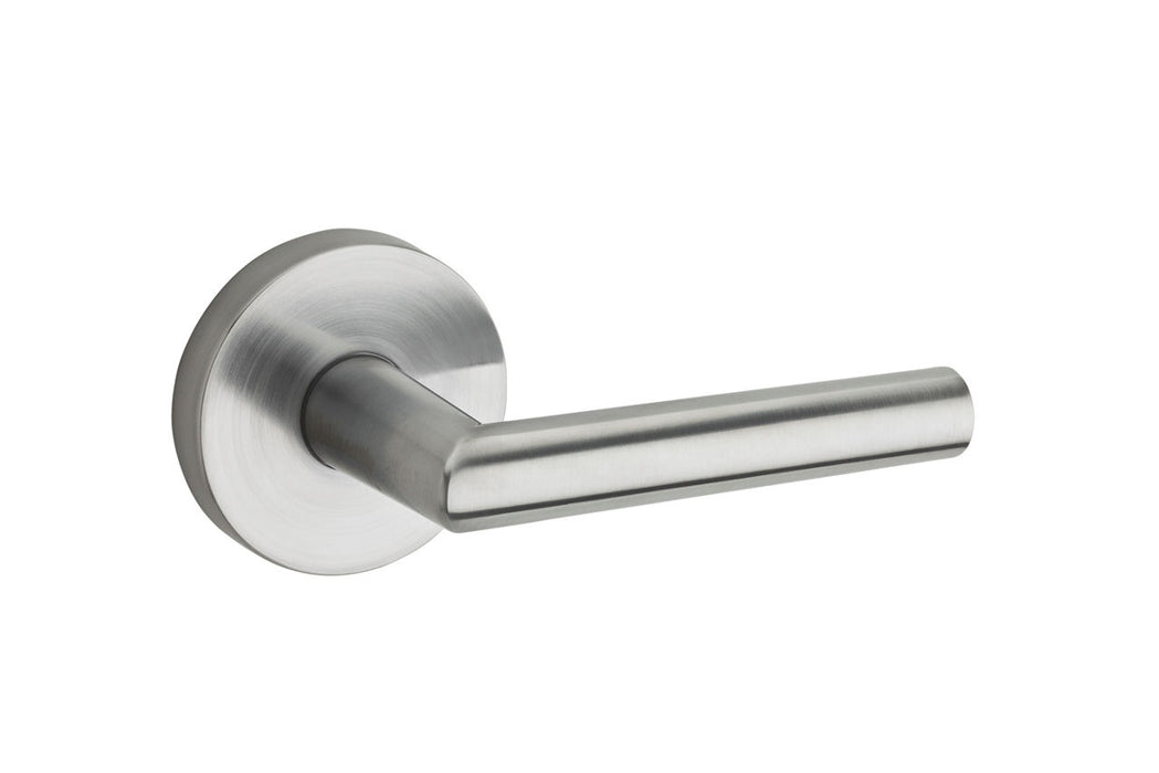 Weiser Milan round door lever polished chrome contemporary interior hardware