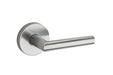 Weiser Milan round door lever polished chrome contemporary interior hardware