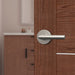 Weiser Milan Privacy Door Lever Round Polished Chrome Interior Door Handle