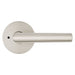 Weiser Milan Round Privacy Door Lever Set Satin Nickel Interior Door Hardware